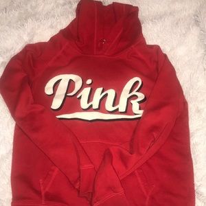 Red Victoria Secret Hoodie